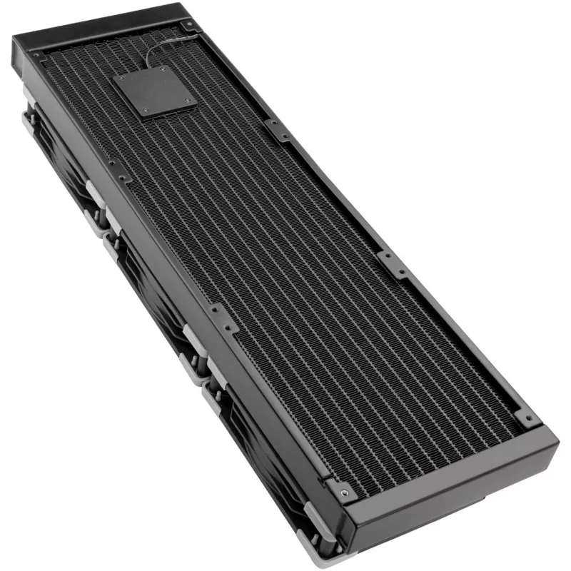 SILVERSTONE TECHNOLOGY SST-XE420 matala CPU-jäähdytin, musta/hopea