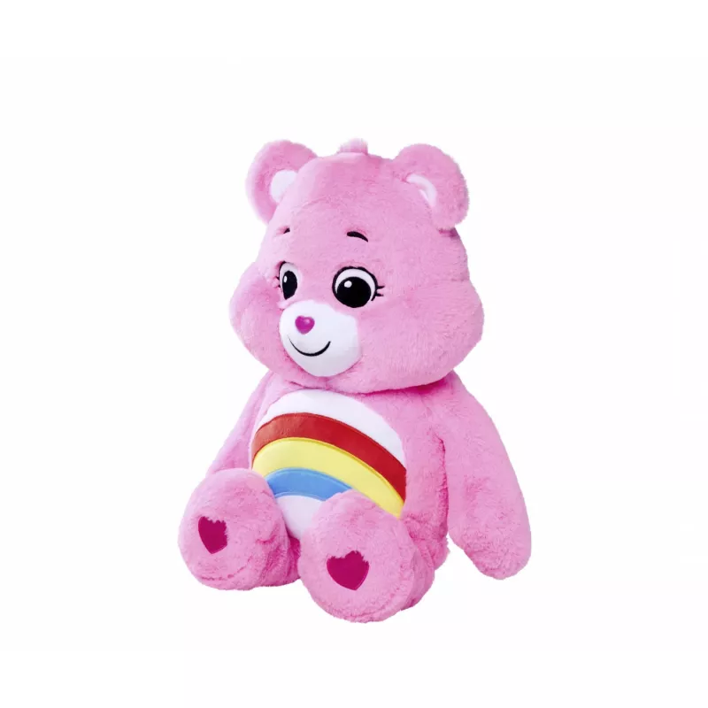 SIMBA-DICKIE Care Bears Cheer Bear pehmolelu 60 cm pinkki sateenkaari