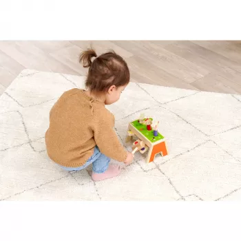 SIMBA-DICKIE Pop-Up vasarointipeli – puinen lelu, jossa 16 osaa ja pop-up-hahmot