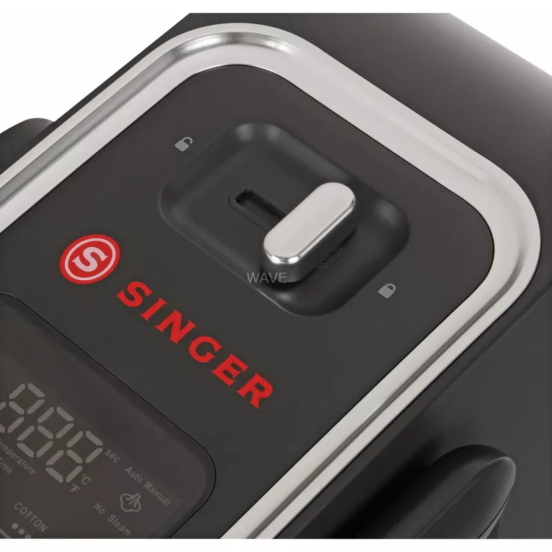 SINGER 26 Intelligent 2.0 höyryprässi - 1600W, digitaalinen LCD, 5 lämpötila-asetusta
