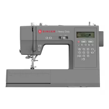 Singer Heavy Duty -ompelukone HD6705C ladattava 200 ommelta harmaa