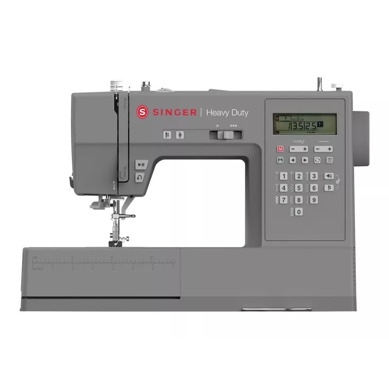 Singer Heavy Duty -ompelukone HD6705C ladattava 200 ommelta harmaa