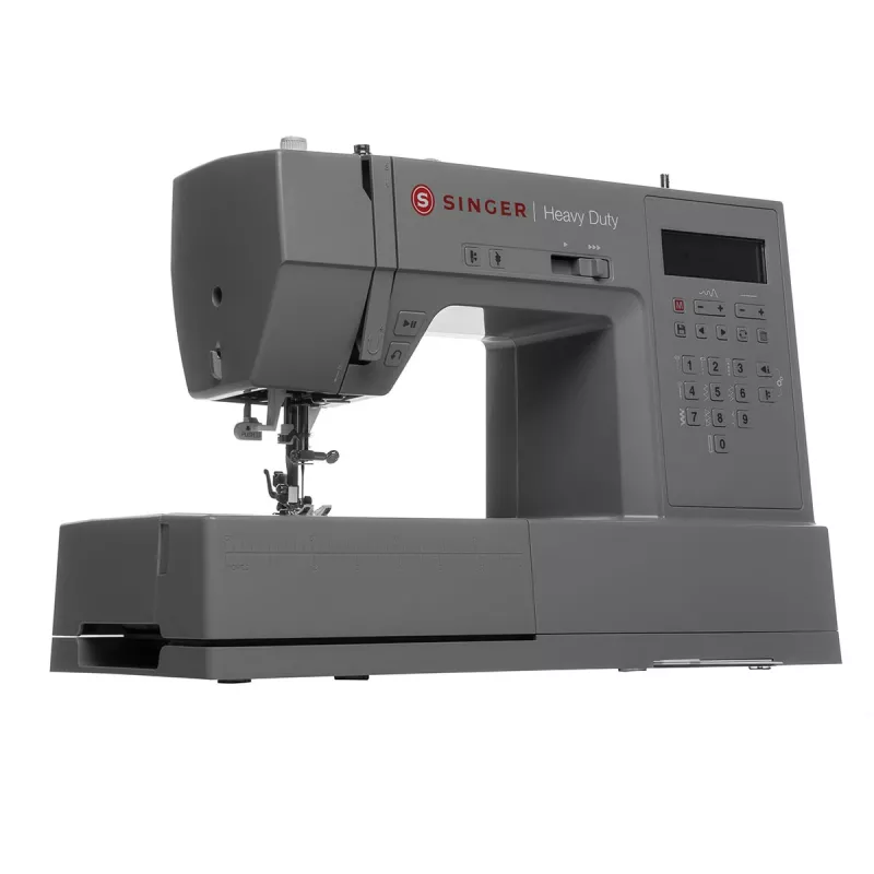 Singer Heavy Duty -ompelukone HD6705C ladattava 200 ommelta harmaa