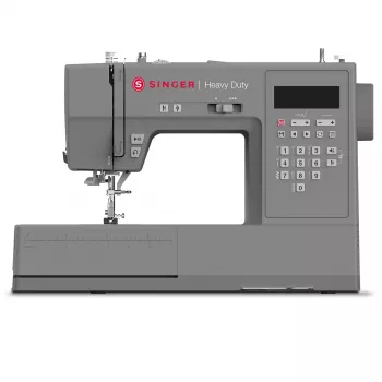 Singer Heavy Duty -ompelukone HD6705C ladattava 200 ommelta harmaa