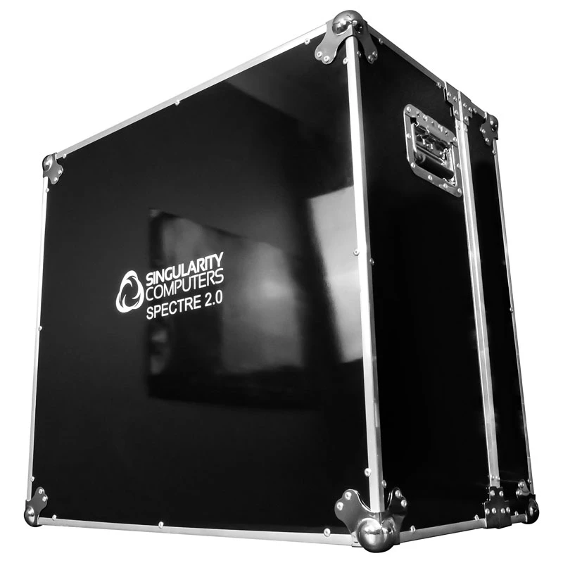 Singularity Computers Spectre 2.0 Flight Case - musta