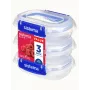 Sistema Plastics 881523 suorakaiteen muotoinen säilytysastia 0,18L läpinäkyvä 88mm