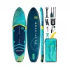 SKATINGER Prana Light Blue uppopumppulauta SUP 350x89x15 jooga