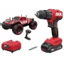 SKIL iskuporakone + RC-auto, 1x2Ah 18V