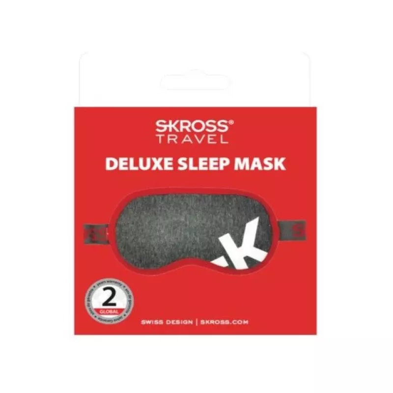 Skross Deluxe unimaski tummanharmaa