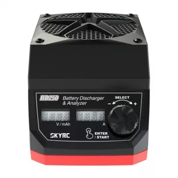 SkyRC BD250 akun purku- ja analyysilaite