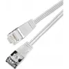 Wirewin Cat.6 SLIM patchkaapeli, STP (PIMF), 0,75 m, valkoinen PKW-STP-SLIM-KAT6 0.75 WS