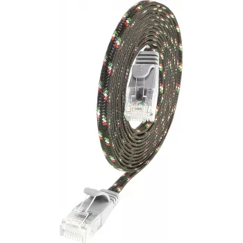 Wirewin Cat.6 U/UTP Slim-Tough -patchkaapeli, 2,0 m, harmaa (PKW-TOUGH-K6 2.0)