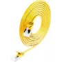 Wirewin PKW-LIGHT-STP-K6A 3.0 GE Cat 6a U/FTP Slim -pyöreä patch-kaapeli, 3,0 m, keltainen, PoE