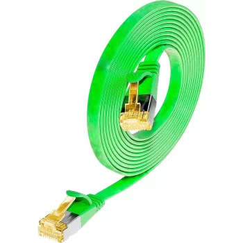Wirewin Cat6a U/FTP Slim Ethernet-verkkokaapeli 7m vihreä PKW-STP-SLIM-K6A 7.0 GN