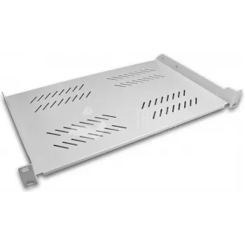Wirewin SHELF 400 kiinteä rackhylly 1U 19 tuumaa harmaa