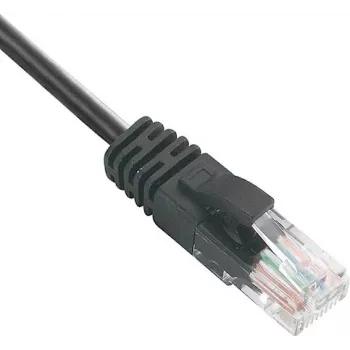 Wirewin SLIM UL6 10 SW - Cat.6 SLIM-Light verkkokaapeli, U/UTP, 10 m, musta PKW-LIGHT-K6 10.0 SW