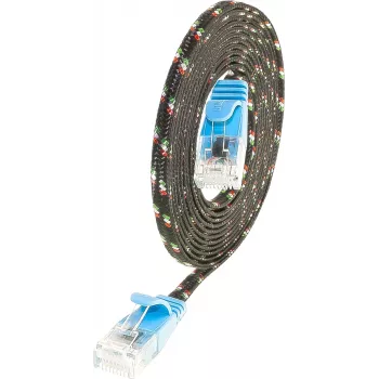 Wirewin SLIM UT6 10 BL - Cat.6 Slim-Tough -verkkokaapeli, U/UTP, 10 m, sininen (PKW-TOUGH-K6 10.0 BL)