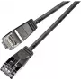 Wirewin Triotronik PKW-LIGHT-STP-K6 3.0 SW Cat6 suojattu verkkokaapeli, 3 m, musta