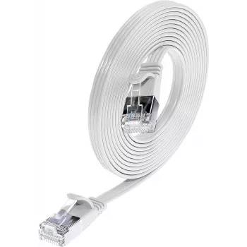 Wirewin Triotronik PKW-STP-SLIM-KAT6 3.0 WS Cat6 U/FTP Slim Ethernet-patchkaapeli 3 m valkoinen