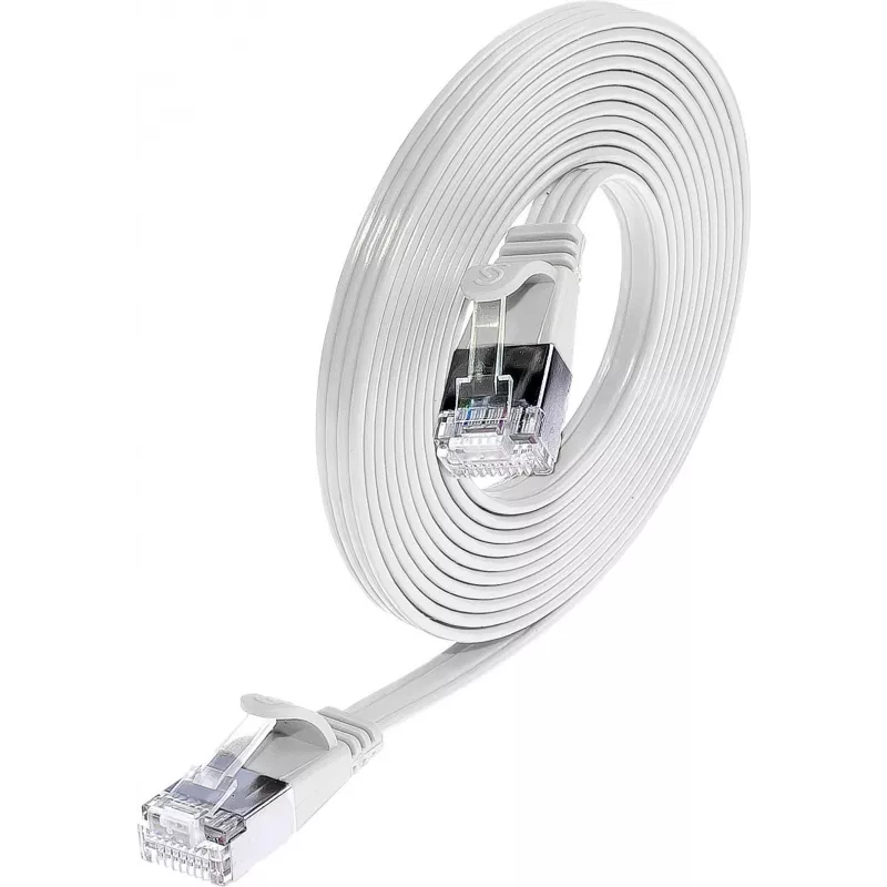 Wirewin Triotronik PKW-STP-SLIM-KAT6 3.0 WS Cat6 U/FTP Slim Ethernet-patchkaapeli 3 m valkoinen