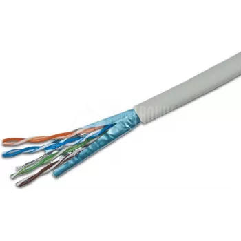 Wirewin Cat6 U/FTP bulk-patchkaapeli, 100m, harmaa, annostelulaatikko (VKBOX KAT6 PATCH 100.0)