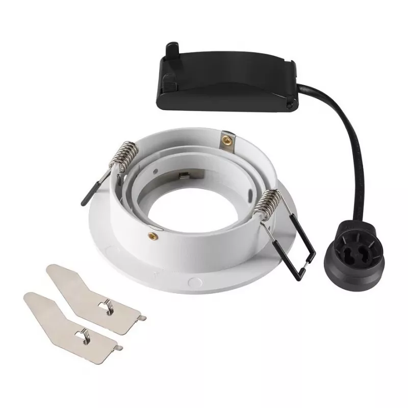SLV NEW TRIA 75 upotettava kohdevalaisin pyöreä GU10 max. 10W valkoinen 75mm