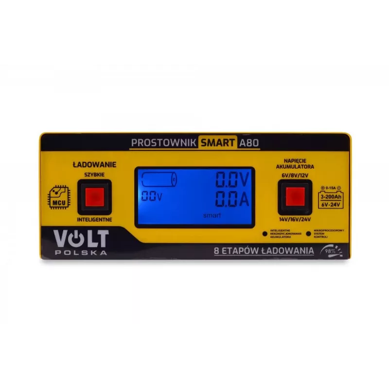 Smart Volt Rectifier Poland 6V/12V/24V 15A A80 älykäs akkulaturi