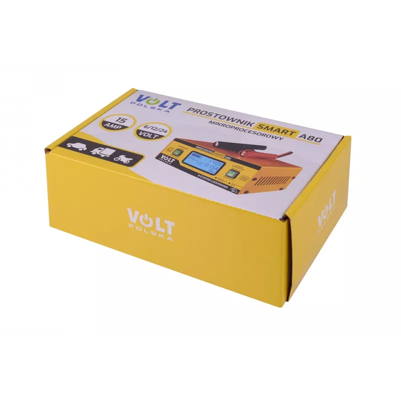Smart Volt Rectifier Poland 6V/12V/24V 15A A80 älykäs akkulaturi
