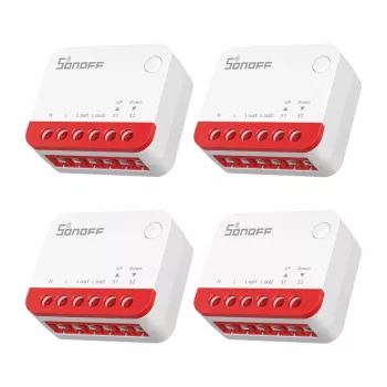 Älykäs ZigBee-rullaverokytkin Sonoff MINI-ZBRBS (4 kpl:n pakkaus)