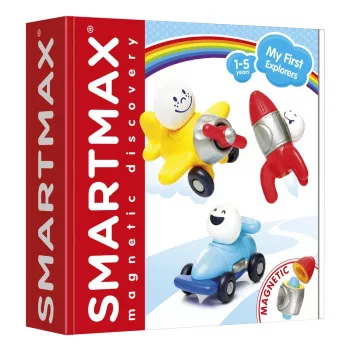 SmartMax My First Explorers 15-osainen magneettirakennussarja pienille lapsille 1-vuotiaasta