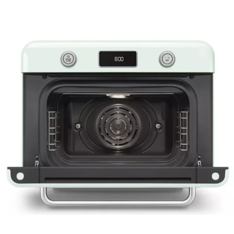 Smeg COF01PGEU miniuuni Vintage, pastellivihreä