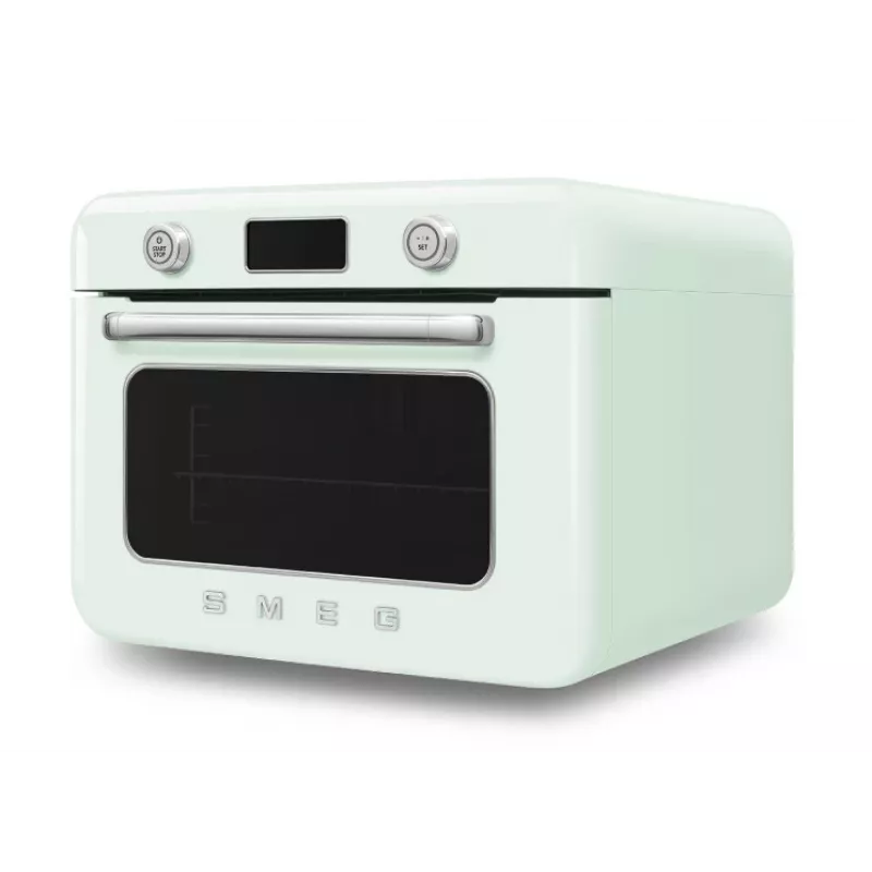 Smeg COF01PGEU miniuuni Vintage, pastellivihreä