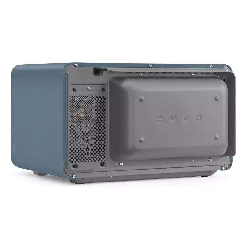 Smeg yhdistelmämikroaaltouuni MOC02SBMEU, 9 toimintoa, 2100 W, Storm Blue Matt