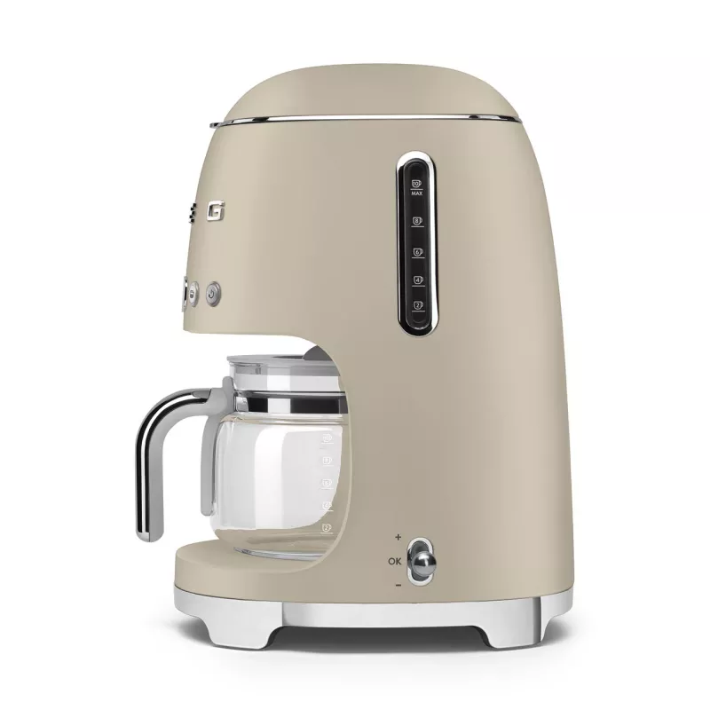 Smeg DCF02MLMEU suodatinkahvinkeitin, beige, Ines de la Fressange Paris Edition