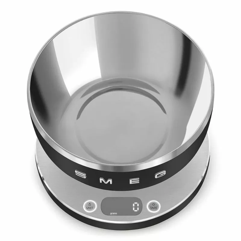 SMEG digitaalinen keittiövaaka musta KSC01BLMWW