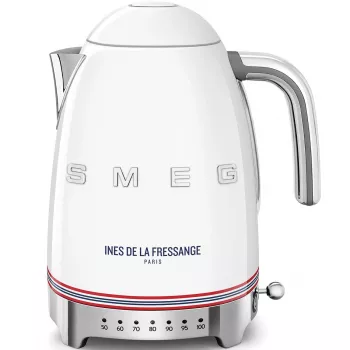 Smeg vedenkeitin KLF04IDFEU 1,7 L, valkoinen, Ines de la Fressange