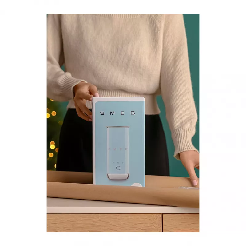 Smeg MFF02PGEU automaattinen maidonvaahdotin ja -lämmittäjä, pastellivihreä, 500 W