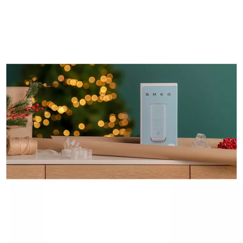 Smeg MFF02PGEU automaattinen maidonvaahdotin ja -lämmittäjä, pastellivihreä, 500 W