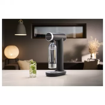 SMEG Sodamaker Collezione Aesthetic musta porevesilaite SKC01BLM