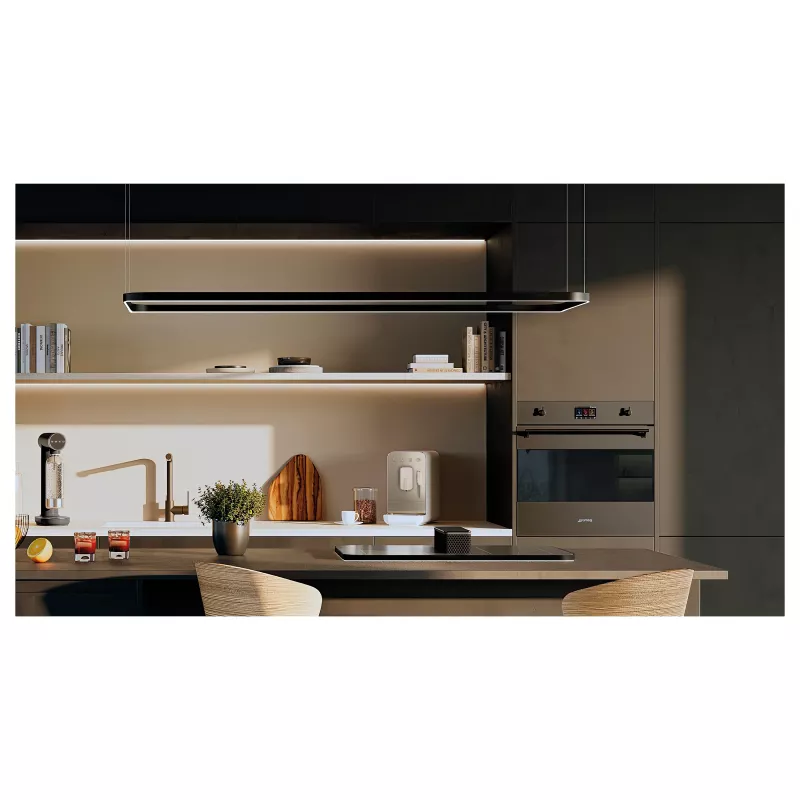 SMEG Sodamaker Collezione Aesthetic musta porevesilaite SKC01BLM