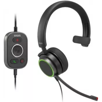 Snom A330M johdollinen on-ear-mono-headset kuulokemikrofonilla ja kohinanvaimennuksella
