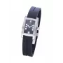 SOL Woman 10011/4 kvartsianalogikello 23 mm teräskotelo musta nahkaranneke