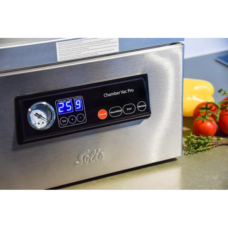 Solis Chamber Vac Pro (Type 5702) kammiovakuumipakkauskone S0136, 950 mbar, 350 W, Ruostumaton teräs