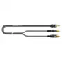 Sommer Cable SC-Onyx 0,25 mm² symmetrinen audio-patchkaapeli 1 m musta