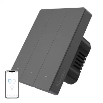 SONOFF M5 älyseinäkytkin M5-3C-80M, Wi-Fi, Matter