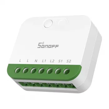 Sonoff MINI-2GS Matter kaksikanavainen minikytkin