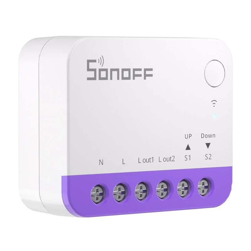 Sonoff MINI-RBS WiFi Smart Mini Roller Shutter Switch (2 kpl:n pakkaus)