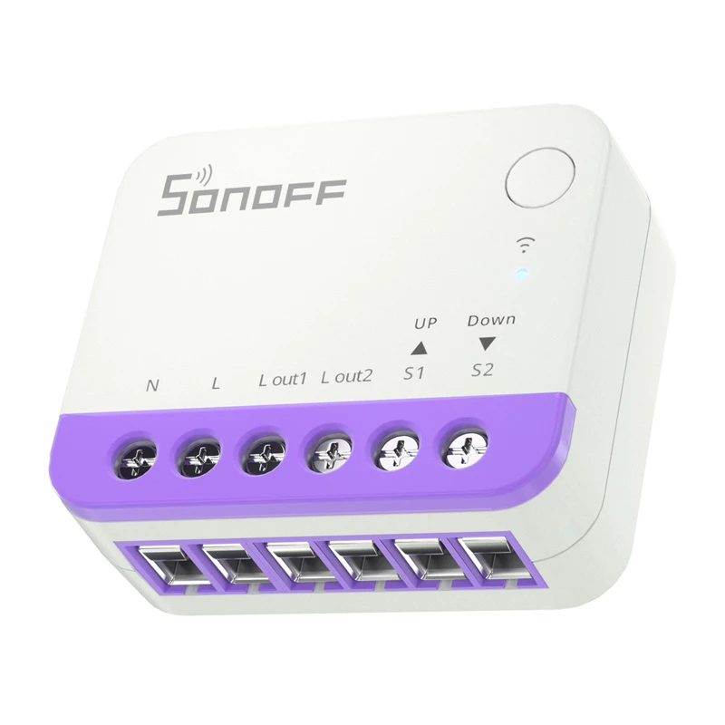 Sonoff MINI-RBS WiFi Smart Mini Roller Shutter Switch (2 kpl:n pakkaus)