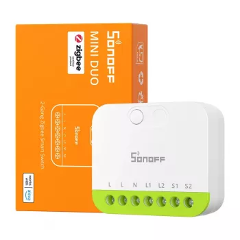 Sonoff MINI-ZB2GS ZigBee kaksikanavainen minikytkin