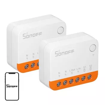 SONOFF MINIR4 (Extreme) -kytkin, 2 kpl:n pakkaus